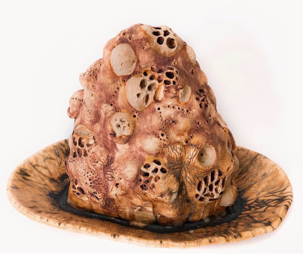 Human-eating Forest ceramic sculpture